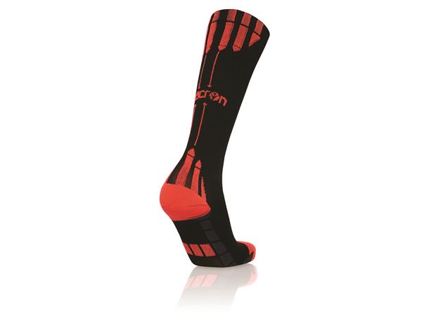 Endurance Socks BLK/NCOR M Høye løpesokker - Unisex 