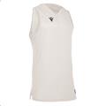 Freon Shirt WHT S Armløs basketdrakt - smal modell