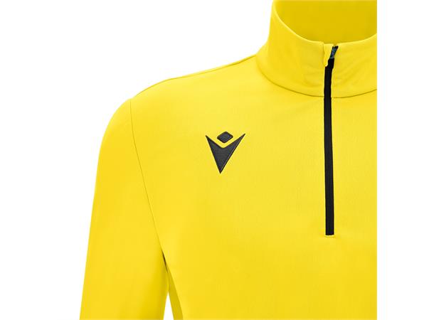Piave 1/4 Zip Top YEL/BLK 3XS Teknisk treningsgenser - Unisex 