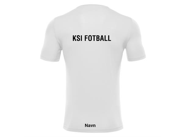 KSI Rigel Fotball Teknisk T-skjorte Hvit 