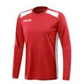 Sirius shirt longsleeve RED/WHT 3XS Teknisk langermet t-skjorte - Unisex