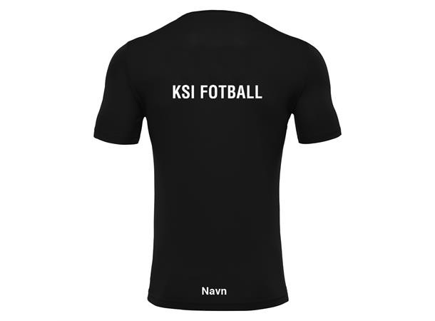 KSI Rigel Fotball Teknisk T-skjorte Sort 