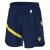 Shen Eco Match Day Shorts NAV/YEL S Teknisk shorts i ECO-tekstil - Unisex 