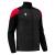 Vanir Travel Full Zip Top BLK/RED 3XL Teknisk overtrekksjakke - Unisex 
