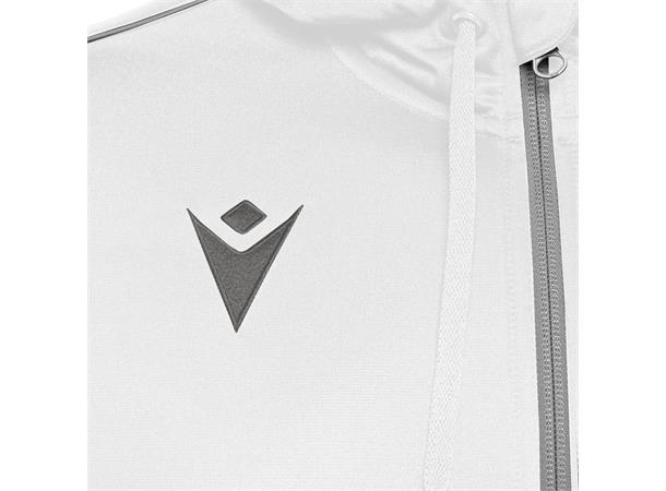 Freyr Hoody Full Zip Top WHT 4XS Overtrekksjakke - Unisex 