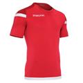 Titan Shirt Shortsleeve RED/WHT XXL Teknisk t-skjorte til trening - Unisex